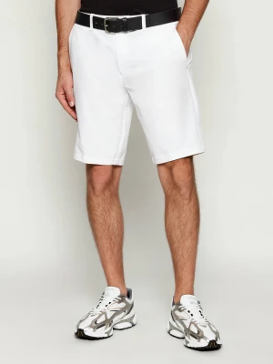 BOSS GREEN Szorty chino S_Commuter_10.5 | Slim Fit | easy iron biały