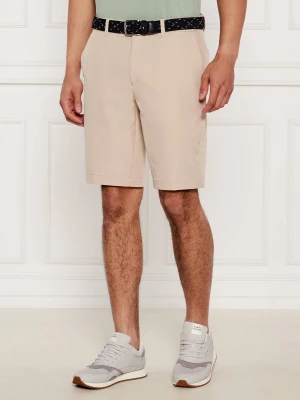 BOSS GREEN Szorty chino S_Commuter_10.5 | Slim Fit | easy iron beżowy