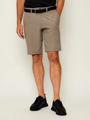 BOSS GREEN Szorty chino S_Commuter_10.5 | Slim Fit | easy iron beżowy