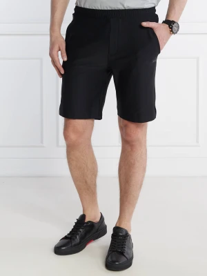 BOSS GREEN Szorty Hecon Active | Regular Fit | stretch czarny