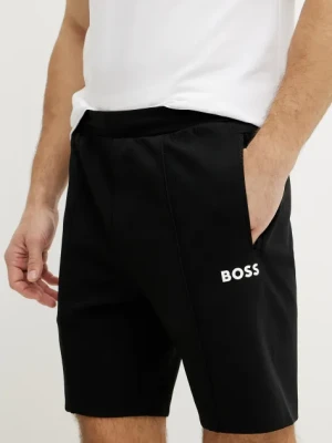 BOSS Green szorty męskie kolor czarny 50537819