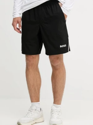 BOSS Green szorty męskie kolor czarny 50541370
