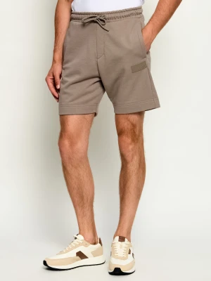 BOSS GREEN Szorty | Relaxed fit beżowy