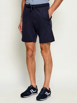 BOSS GREEN Szorty | Relaxed fit granatowy