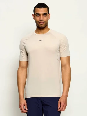 BOSS GREEN T-shirt Active 1 | Slim Fit | stretch beżowy