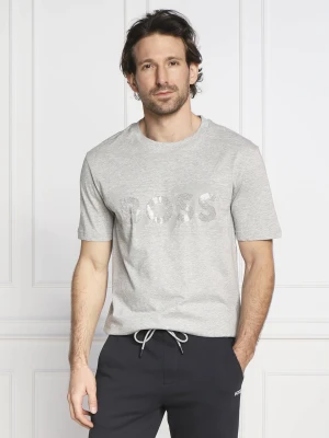 BOSS GREEN T-shirt Diamond 1 | Regular Fit szary