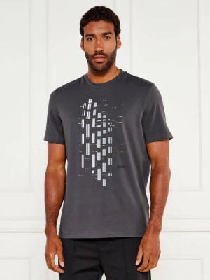 BOSS GREEN T-shirt GRX Zone | Regular Fit grafitowy