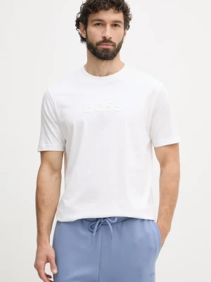 BOSS Green t-shirt męski bawełniany