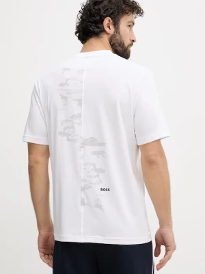 BOSS Green T-shirt męski z bawełną