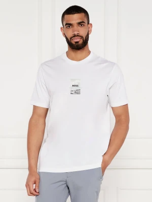 BOSS GREEN T-shirt Photoprint | Relaxed fit | stretch