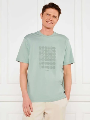BOSS GREEN T-shirt Print Striped C | Loose fit