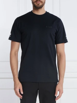 BOSS GREEN T-shirt | Regular Fit granatowy