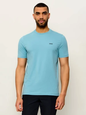 BOSS GREEN T-shirt | Regular Fit | stretch błękitny