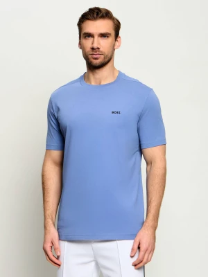 BOSS GREEN T-shirt | Regular Fit | stretch niebieski
