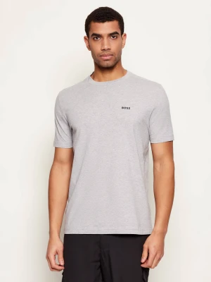 BOSS GREEN T-shirt | Regular Fit | stretch szary