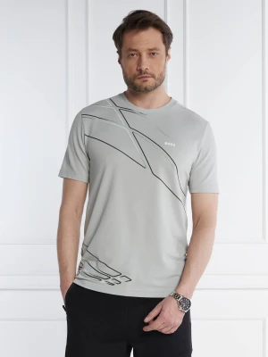 BOSS GREEN T-shirt | Regular Fit | stretch szary