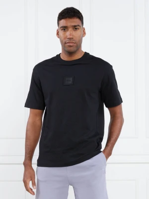 BOSS GREEN T-shirt Talboa Lotus 1 | Regular Fit czarny