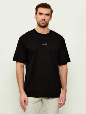 BOSS GREEN T-shirt Tee 10 | Regular Fit czarny