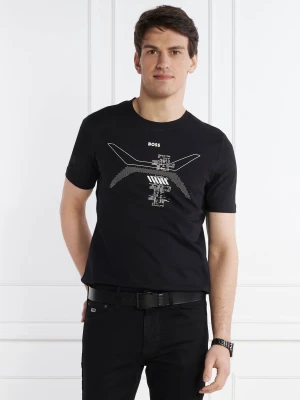 BOSS GREEN T-shirt Tee 3 | Regular Fit czarny