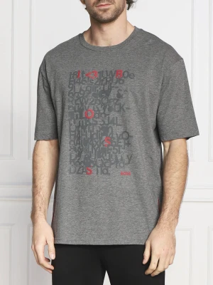 BOSS GREEN T-shirt Tee 5 | Regular Fit grafitowy