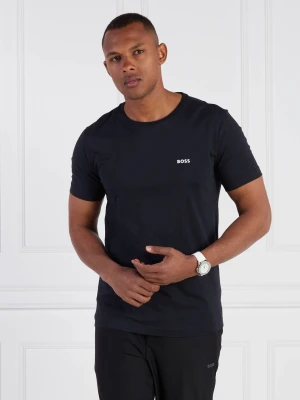 BOSS GREEN T-shirt Tee 7 | Regular Fit granatowy