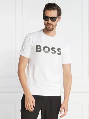 BOSS GREEN T-shirt Tee 8 | Slim Fit | stretch