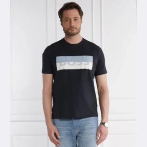 BOSS GREEN T-shirt tee-9 | Regular Fit | stretch
