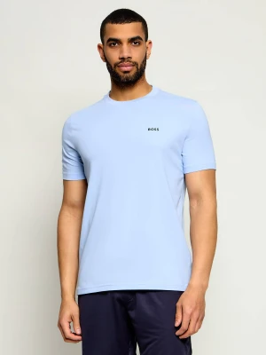 BOSS GREEN T-shirt Tee | Regular Fit | stretch błękitny