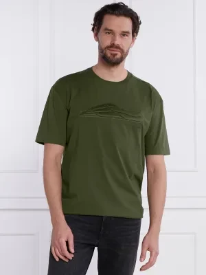 BOSS GREEN T-shirt Tee Titanium | Regular Fit