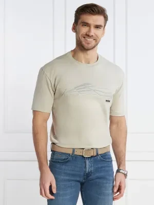 BOSS GREEN T-shirt Tee Titanium | Regular Fit
