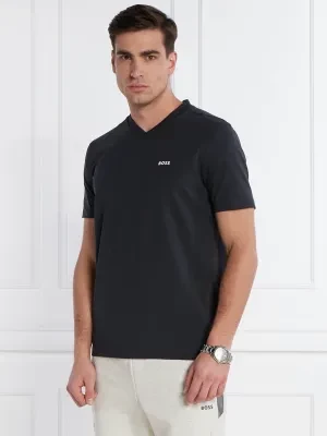 BOSS GREEN T-shirt Tee V | Regular Fit | stretch