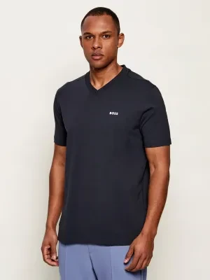 BOSS GREEN T-shirt Tee V | Regular Fit | stretch