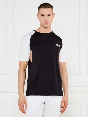 BOSS GREEN T-shirt TOC | Slim Fit | stretch pique czarny