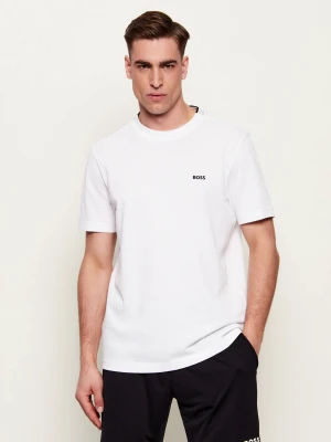 BOSS GREEN T-shirt TS_Pique | Regular Fit biały