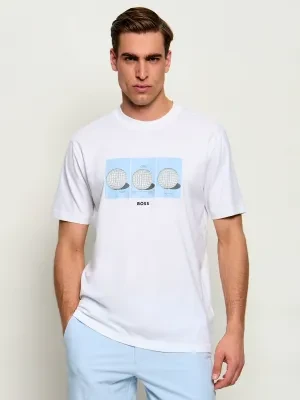 BOSS GREEN T-shirt TS_Terrace Photo | Regular Fit | stretch