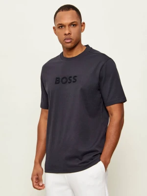 BOSS GREEN T-shirt TS_Terrace | Regular Fit granatowy