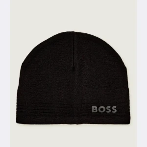 BOSS GREEN Wełniana czapka Afleece