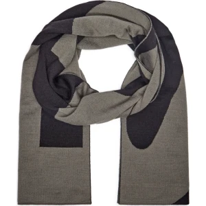 BOSS GREEN Wełniany szal Arev_Scarf