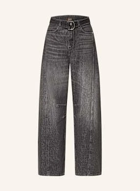 Boss Jeansy Barrel Baloon schwarz