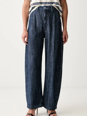 BOSS jeansy barrel damskie SEASONAL BARREL