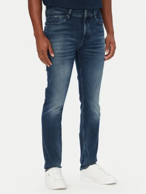 BOSS Jeansy C-Delaware 50564359 Granatowy Slim Fit