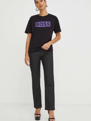 BOSS jeansy damskie high waist