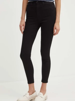 BOSS jeansy damskie kolor czarny 50489812