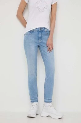 BOSS jeansy damskie kolor niebieski 50509294
