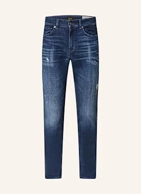 Boss Jeansy Delaware Extra Slim Fit blau