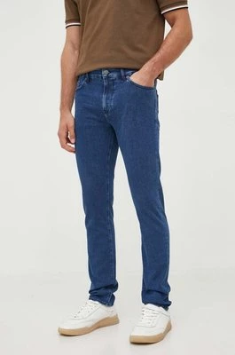 BOSS jeansy Delaware męskie kolor niebieski