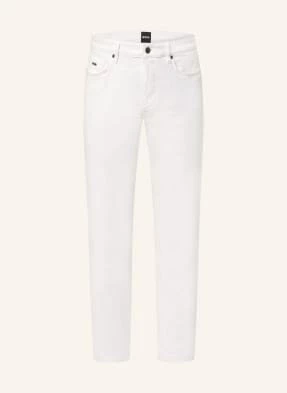 Boss Jeansy Delaware Slim Fit weiss