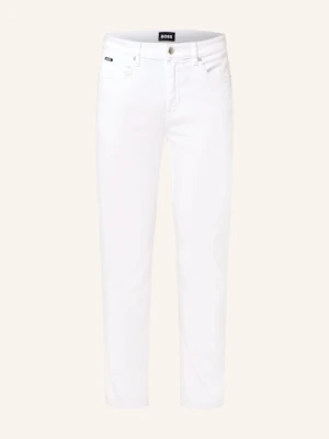 Boss Jeansy Delaware Slim Fit weiss