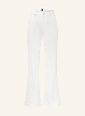 Boss Jeansy Flare Flare Hr 2.0 weiss