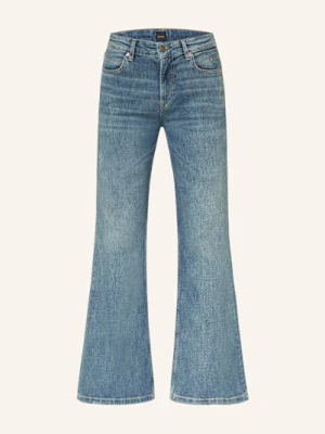 Boss Jeansy Flare Soft blau